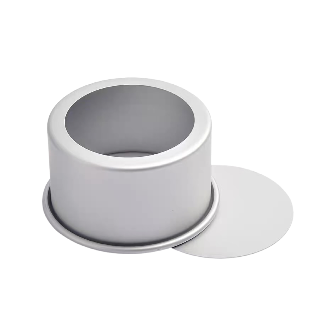 Aluminium Round Cake Pan(Heighten) 8吋圓形加高直身平底活底模(鋁)