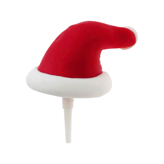 聖誕裝飾插件～聖誕帽[軟陶]
