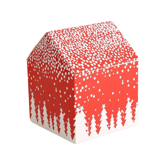聖誕包裝盒-紅色雪景