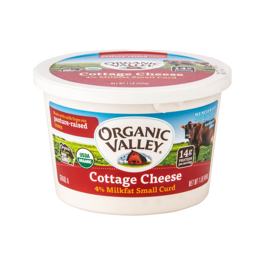 Organic Valley Cottage Cheese 有機茅屋芝士