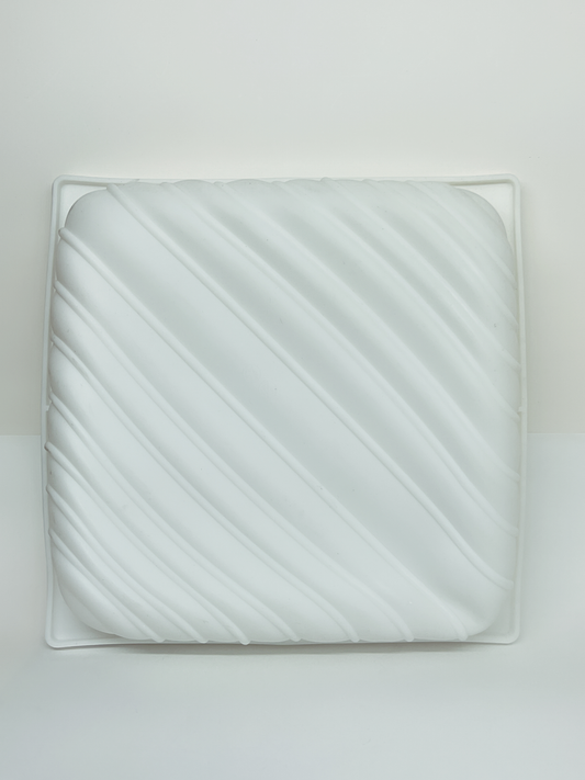 矽膠蛋糕模(方形條紋枕)