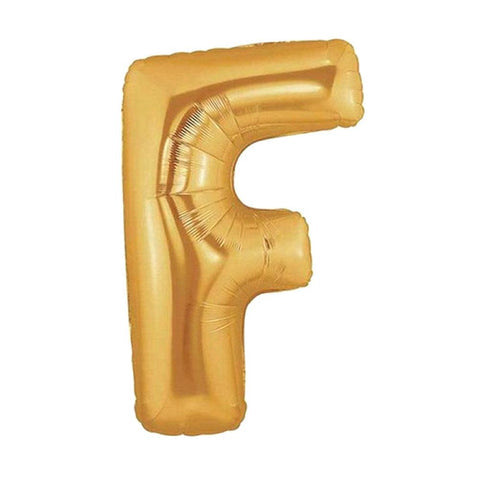 16吋金色英文字母氣球 - F