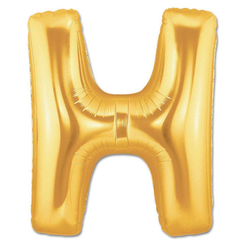 16吋金色英文字母氣球 - H