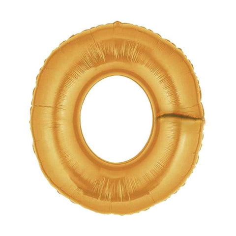 16吋金色英文字母氣球 - O