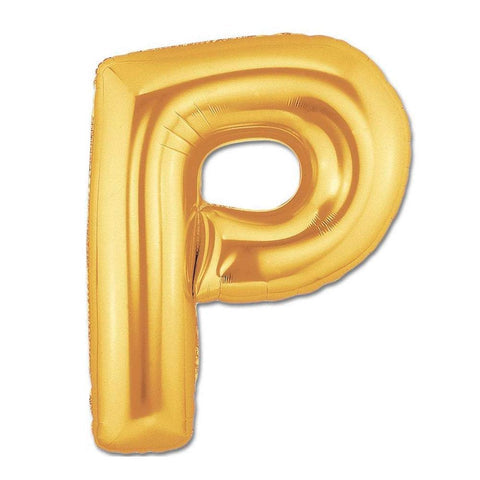16吋金色英文字母氣球 - P