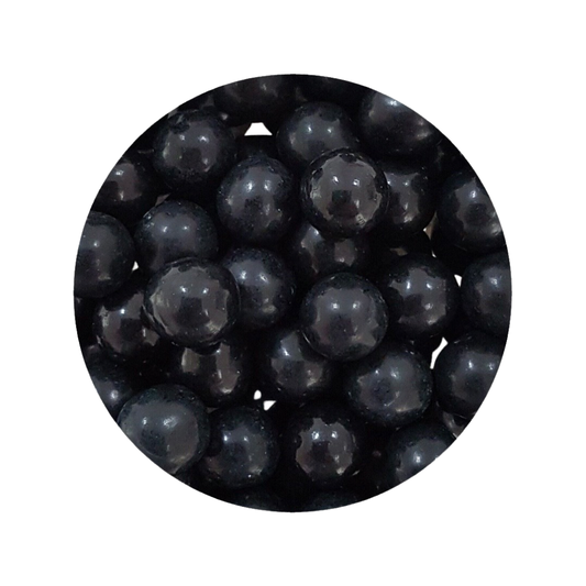 Edible Decorative Sugar 食用裝飾糖 - (10cm Black Balls)