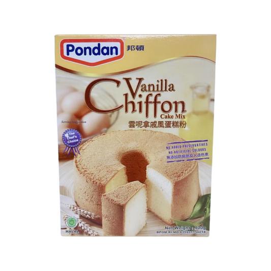 Pondan Vanilla Chiffon Cake Mix 邦頓雲呢拿味戚風蛋糕粉