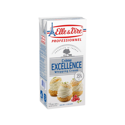 Elle & Vire Whipping Cream 鐵塔淡忌廉 - 1L