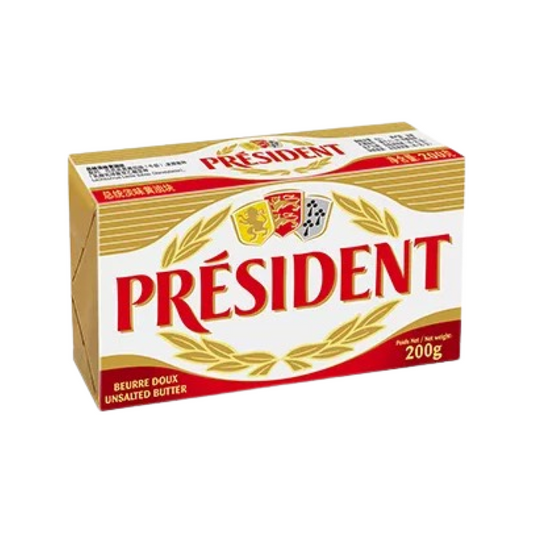 President Unsalted Butter 總統牌無鹽牛油 - 200g