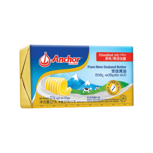 Anchor Unsalted Butter 安佳無鹽牛油 - 227g