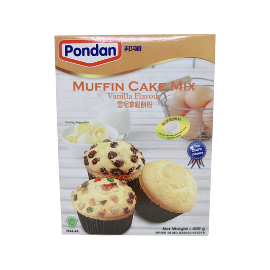 Pondan Muffin Cake Mix Vanilla Flavour 邦頓雲呢拿鬆餅粉