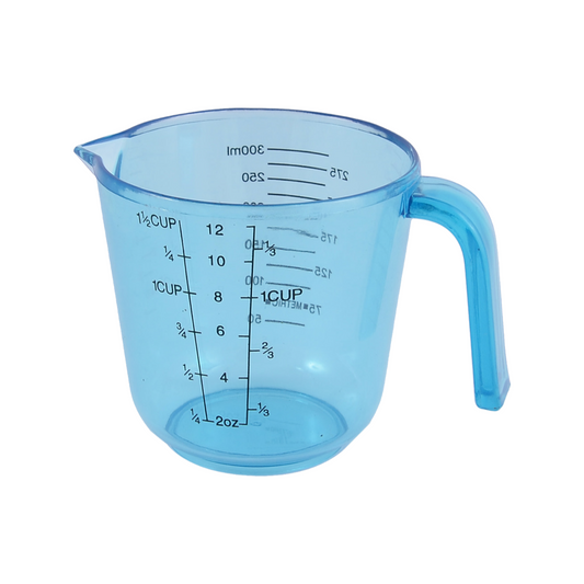 Plastic Measuring Cup 塑膠量杯300ml(帶刻度,藍色)