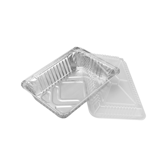 Disposable Aluminum Foil Pans 一次性錫紙盤(連蓋,容量1100ml)