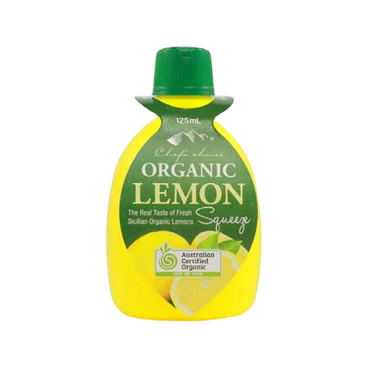 Chefs Choice Organic Lemon Juice 125ml 有機檸檬汁125ml