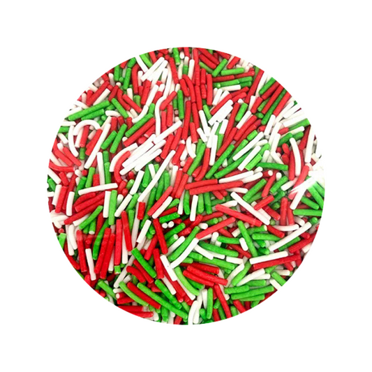 Edible Decorative Sugar 食用裝飾糖 - (Christmas Jimmies)