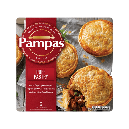 Pampas Puff Pastry 千層酥皮 6塊
