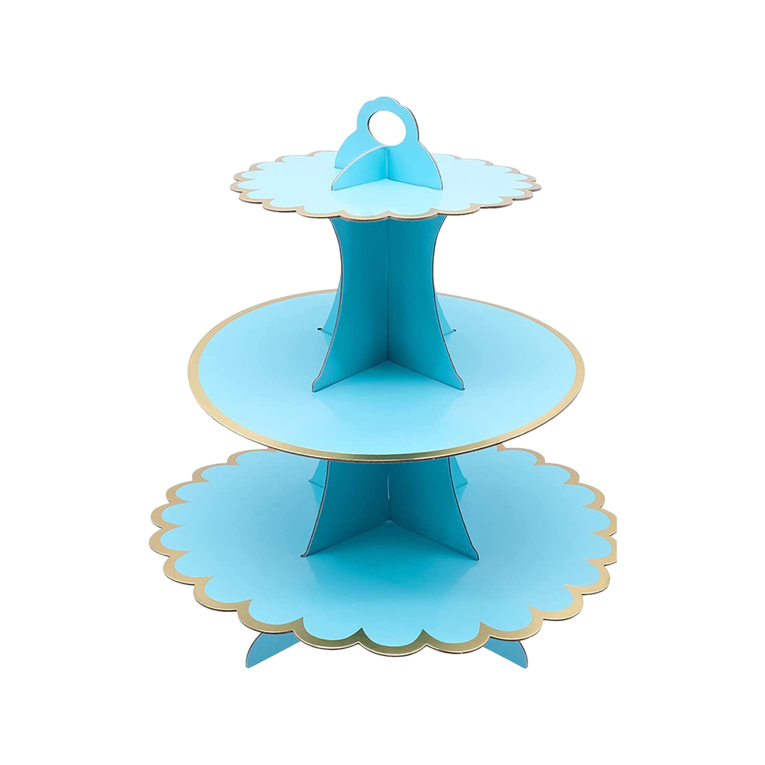 3 Tier Cardboard Cup Cake Stand 三層咭紙蛋糕架