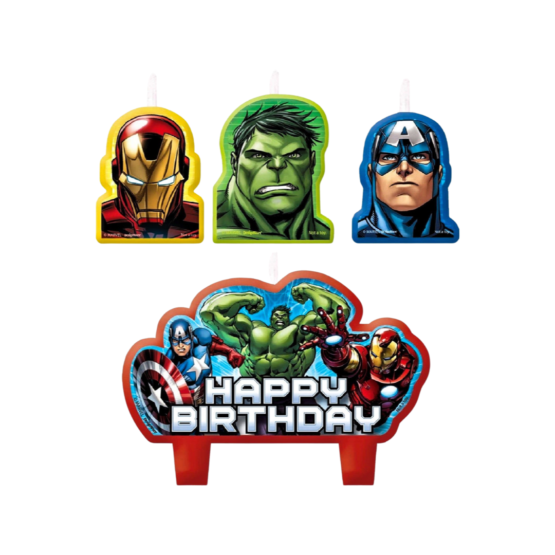 Avengers Unite Birthday Candle set復仇者聯盟