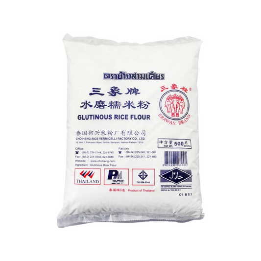 Glutinous Rice Flour 三象水磨糯米粉