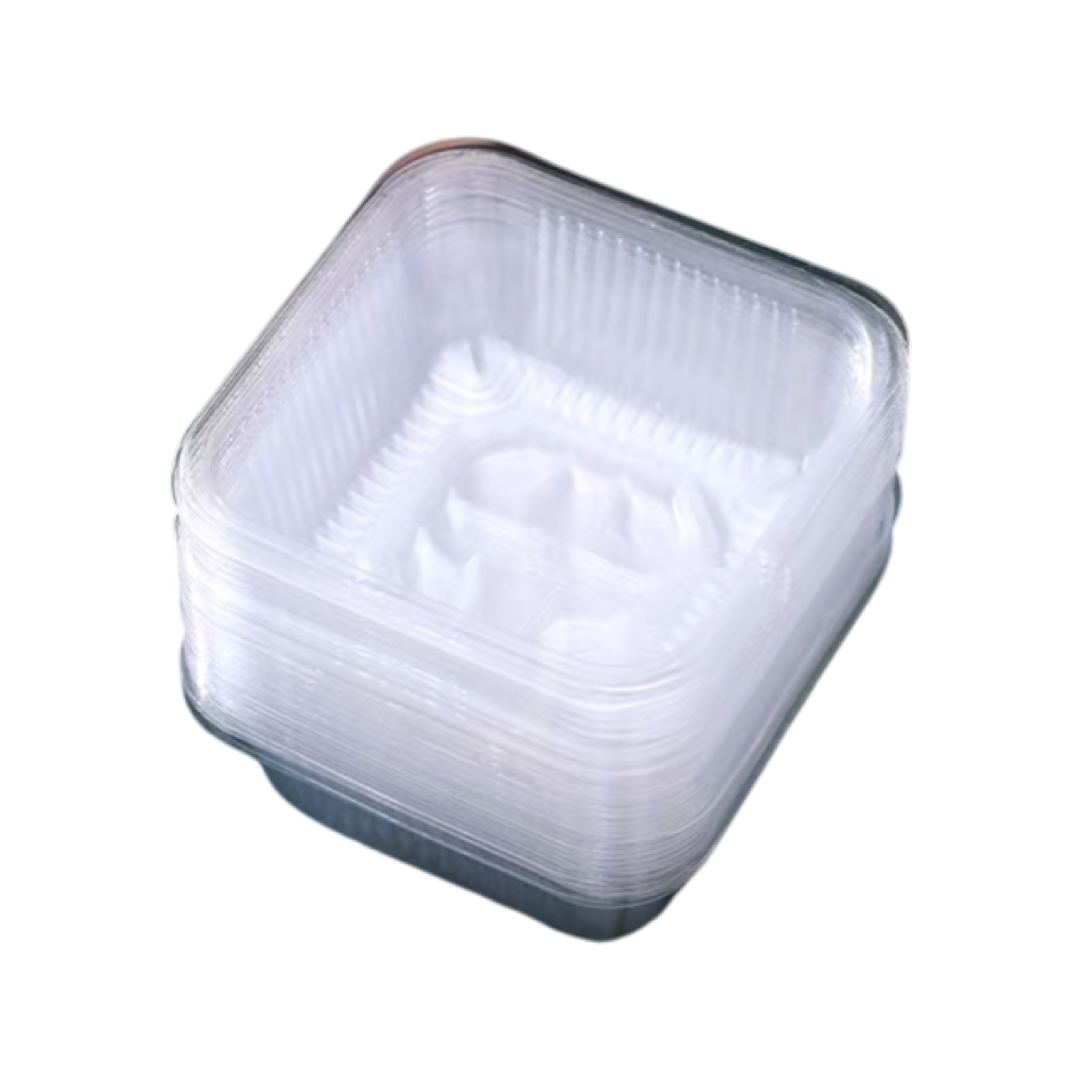 Square mooncake blister tray 50g (transparent tray)