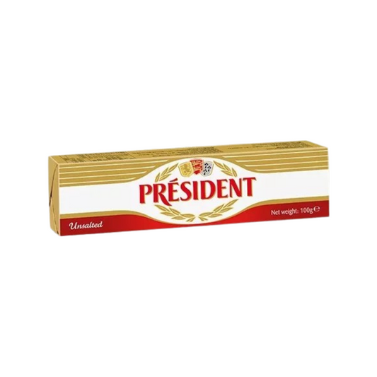 President Unsalted Butter 總統牌無鹽牛油 - 100g