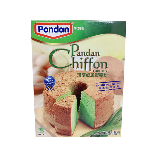 Pondan Chiffon Cake Mix 邦頓班蘭戚風蛋糕粉