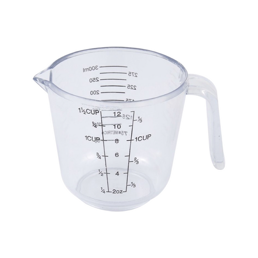 Plastic Measuring Cup 塑膠量杯300ml(帶刻度,透明)